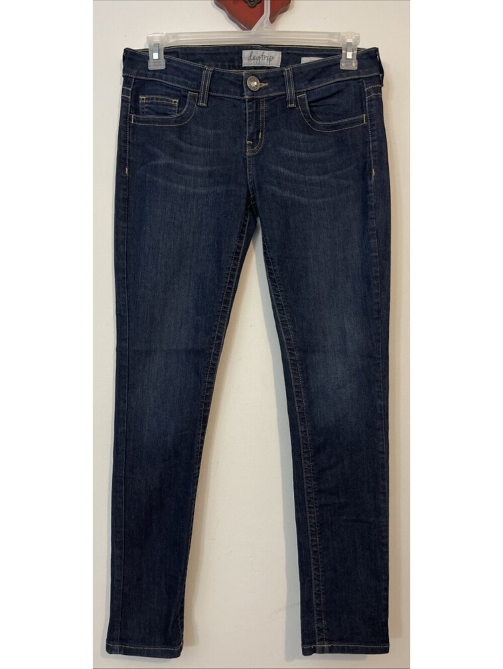 Daytrip Lynx Skinny Dark Blue Womens Size 29 Denim Stretchy Jeans! A1683